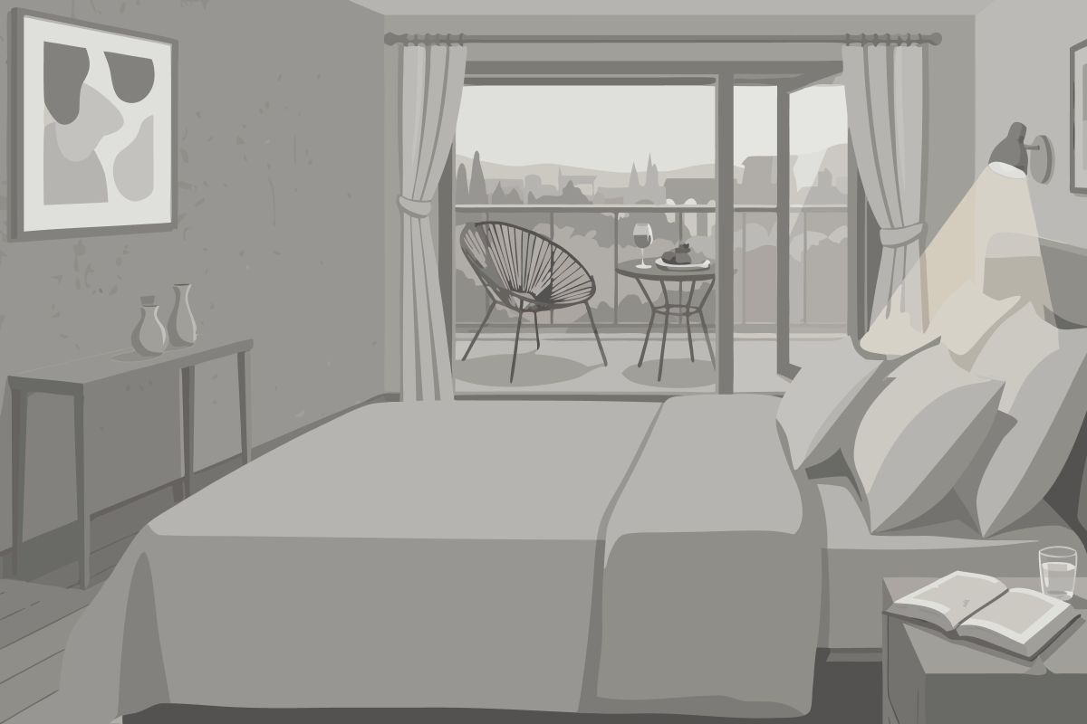 Chambre Exécutive - Vue sur Nil